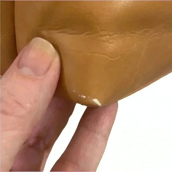 Relic cognac vegan leather contrast stitch adjustable strap shoulder bag purse - Picture 4 of 13